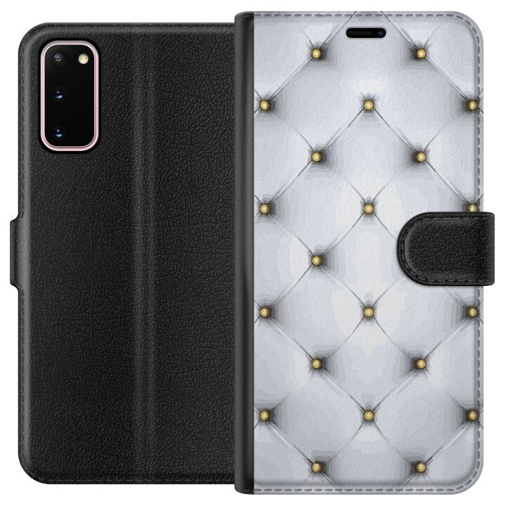 Portemonnee-hoesje voor Samsung Galaxy S20 met Luxe ontwerp in de groep SMARTPHONE & TABLETS / Mobielbescherming / Samsung bij TP E-commerce Nordic AB (A62050)