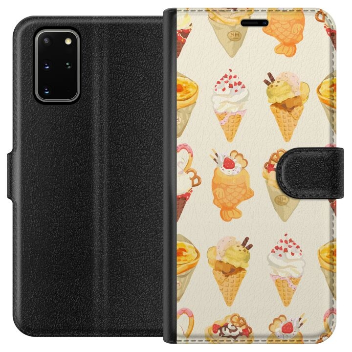 Portemonnee-hoesje voor Samsung Galaxy S20+ met Glasachtig ontwerp in de groep SMARTPHONE & TABLETS / Mobielbescherming / Samsung bij TP E-commerce Nordic AB (A62155)