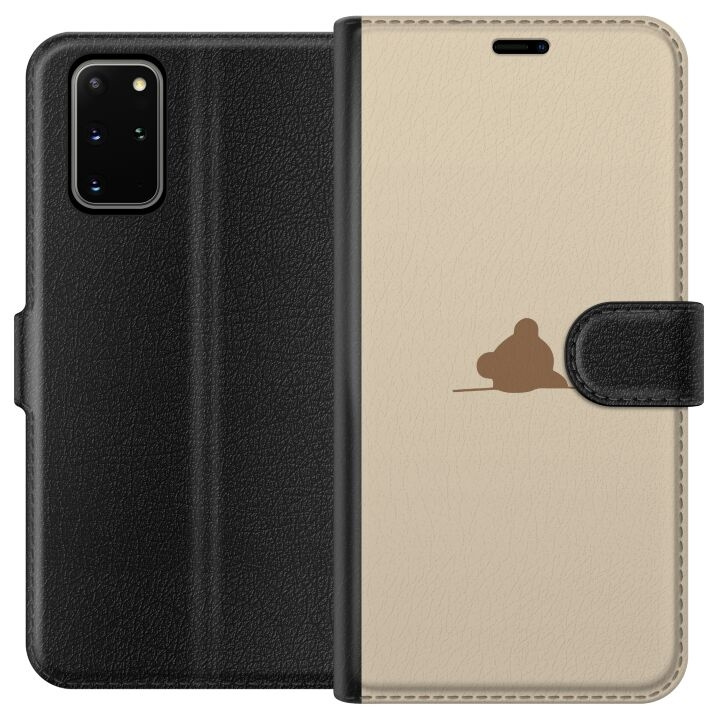 Portemonnee-hoesje voor Samsung Galaxy S20+ met Nalle ontwerp in de groep SMARTPHONE & TABLETS / Mobielbescherming / Samsung bij TP E-commerce Nordic AB (A62164)