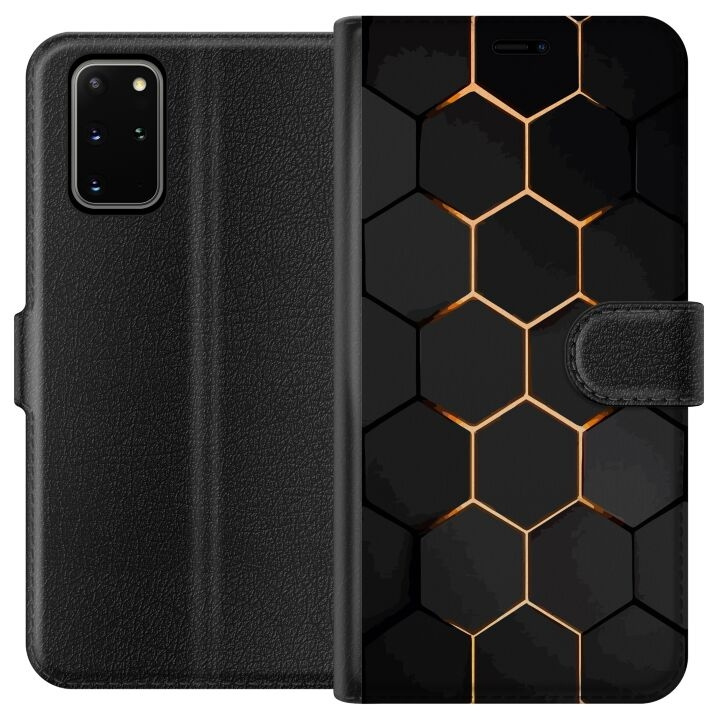 Portemonnee-hoesje voor Samsung Galaxy S20+ met Luxe Patroon ontwerp in de groep SMARTPHONE & TABLETS / Mobielbescherming / Samsung bij TP E-commerce Nordic AB (A62169)