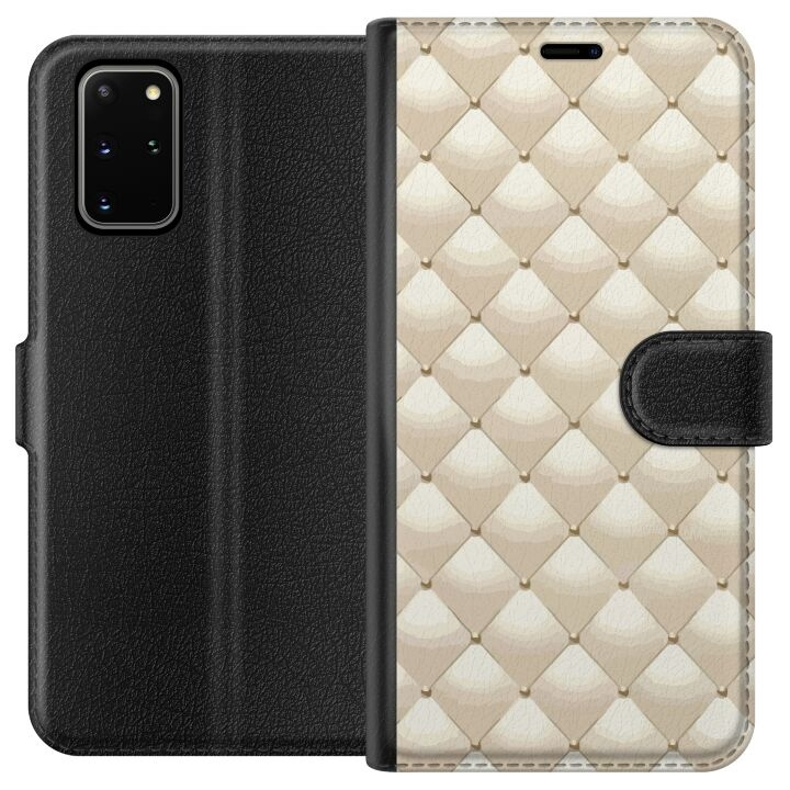 Portemonnee-hoesje voor Samsung Galaxy S20+ met Goudglans ontwerp in de groep SMARTPHONE & TABLETS / Mobielbescherming / Samsung bij TP E-commerce Nordic AB (A62170)