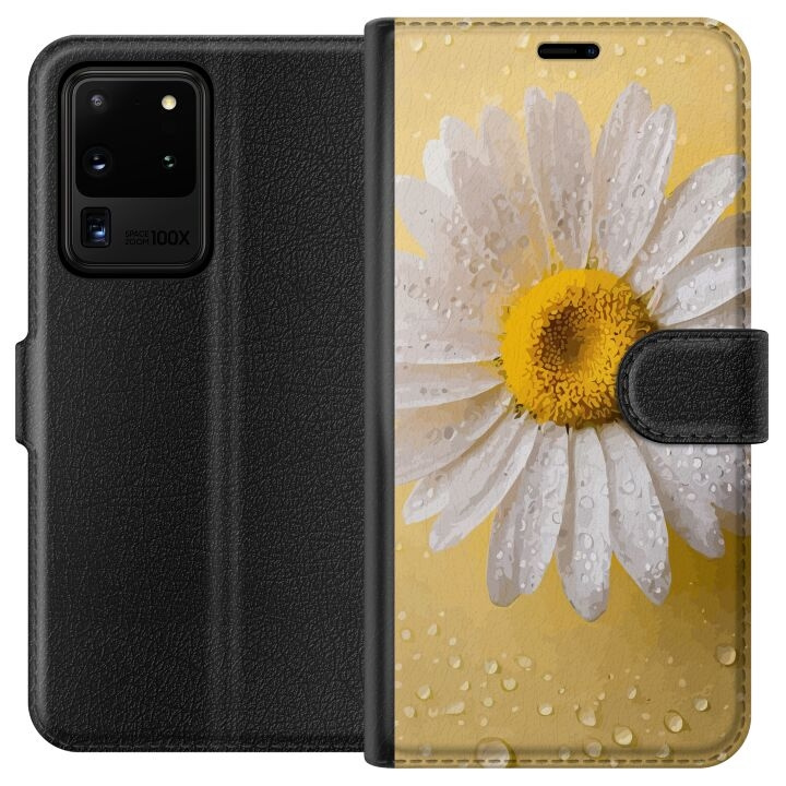 Portemonnee-hoesje voor Samsung Galaxy S20 Ultra met Porseleinbloem ontwerp in de groep SMARTPHONE & TABLETS / Mobielbescherming / Samsung bij TP E-commerce Nordic AB (A62198)