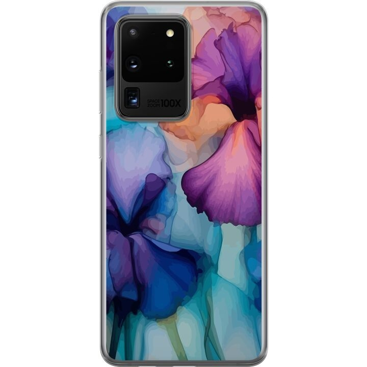 Mobiele hoes voor Samsung Galaxy S20 Ultra met Magische bloemen ontwerp in de groep SMARTPHONE & TABLETS / Mobielbescherming / Samsung bij TP E-commerce Nordic AB (A62228)