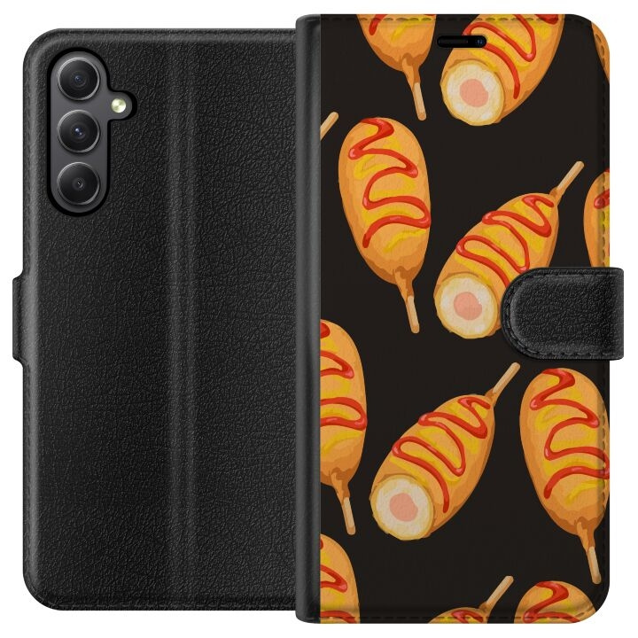 Portemonnee-hoesje voor Samsung Galaxy S23 FE met Kippenpoot ontwerp in de groep SMARTPHONE & TABLETS / Mobielbescherming / Samsung bij TP E-commerce Nordic AB (A62693)