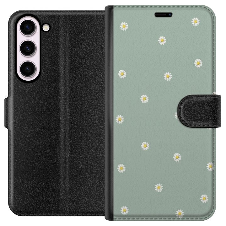 Portemonnee-hoesje voor Samsung Galaxy S23+ met Priesterkragen ontwerp in de groep SMARTPHONE & TABLETS / Mobielbescherming / Samsung bij TP E-commerce Nordic AB (A62742)