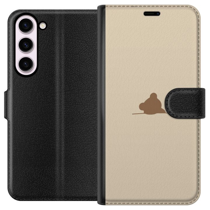 Portemonnee-hoesje voor Samsung Galaxy S23+ met Nalle ontwerp in de groep SMARTPHONE & TABLETS / Mobielbescherming / Samsung bij TP E-commerce Nordic AB (A62758)