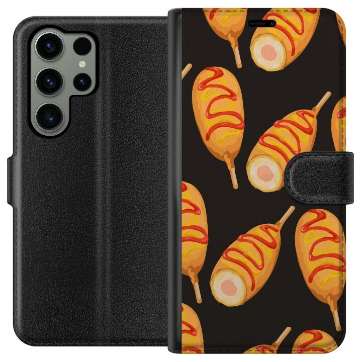 Portemonnee-hoesje voor Samsung Galaxy S23 Ultra met Kippenpoot ontwerp in de groep SMARTPHONE & TABLETS / Mobielbescherming / Samsung bij TP E-commerce Nordic AB (A62801)