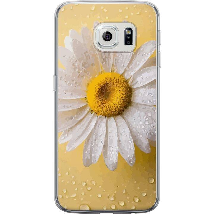 Mobiele hoes voor Samsung Galaxy S6 edge met Porseleinbloem ontwerp in de groep SMARTPHONE & TABLETS / Mobielbescherming / Samsung bij TP E-commerce Nordic AB (A63035)