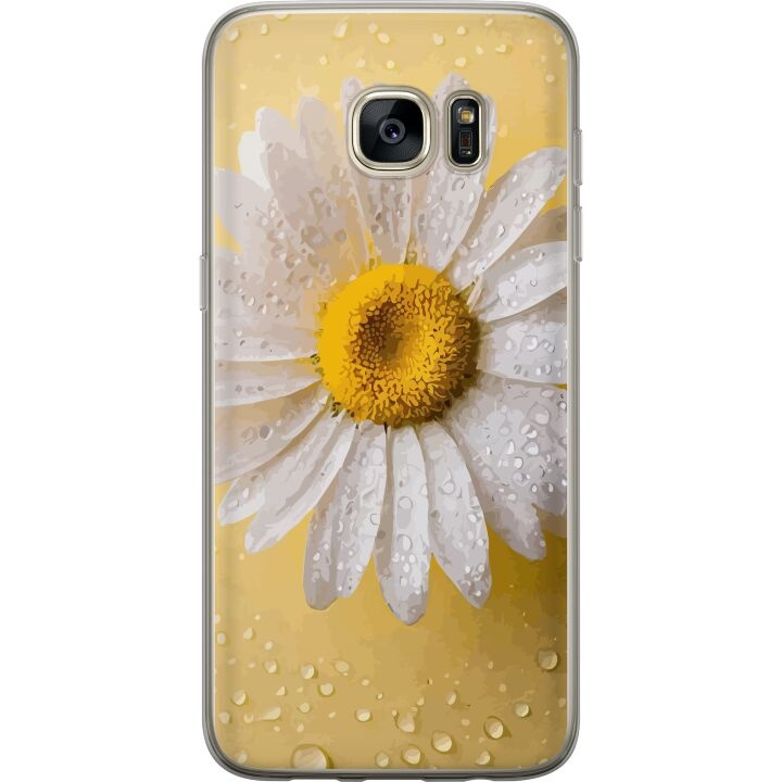 Mobiele hoes voor Samsung Galaxy S7 edge met Porseleinbloem ontwerp in de groep SMARTPHONE & TABLETS / Mobielbescherming / Samsung bij TP E-commerce Nordic AB (A63116)