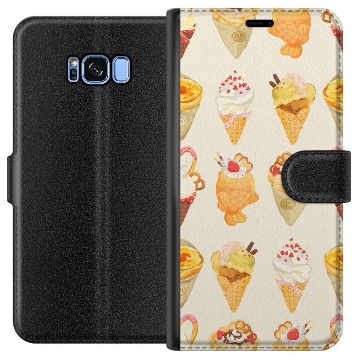 Portemonnee-hoesje voor Samsung Galaxy S8 met Glasachtig ontwerp in de groep SMARTPHONE & TABLETS / Mobielbescherming / Samsung bij TP E-commerce Nordic AB (A63154)