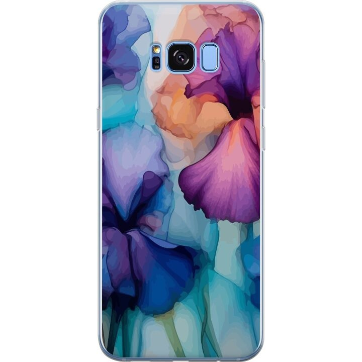 Mobiele hoes voor Samsung Galaxy S8 met Magische bloemen ontwerp in de groep SMARTPHONE & TABLETS / Mobielbescherming / Samsung bij TP E-commerce Nordic AB (A63173)