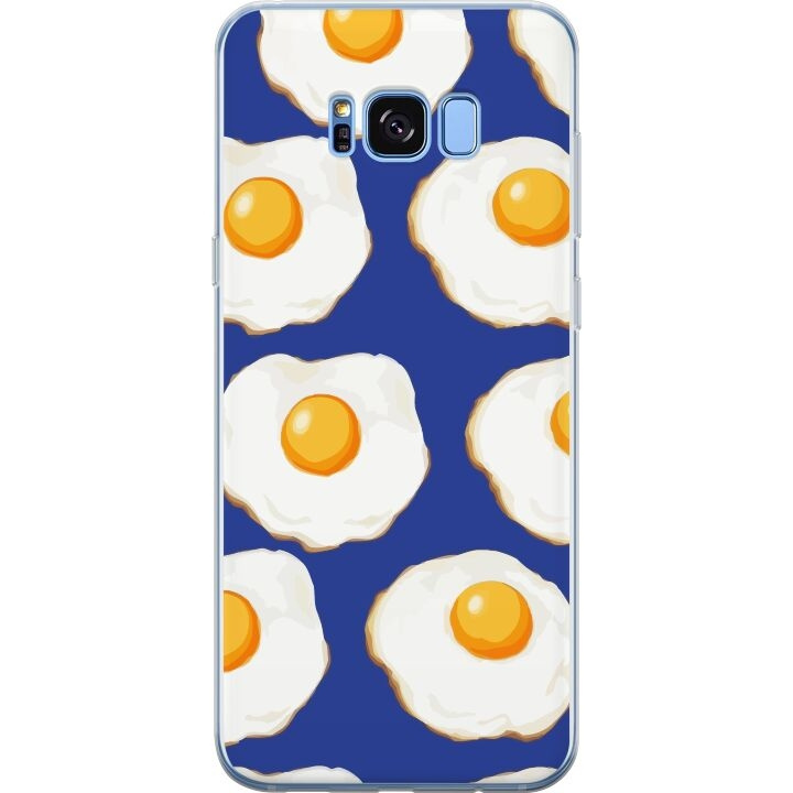 Mobiele hoes voor Samsung Galaxy S8 met Gebakken eieren ontwerp in de groep SMARTPHONE & TABLETS / Mobielbescherming / Samsung bij TP E-commerce Nordic AB (A63176)