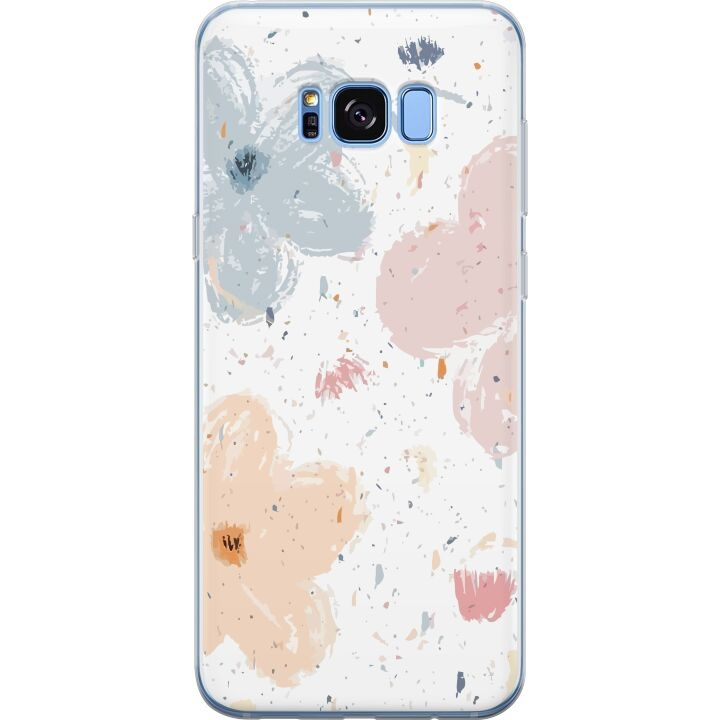 Mobiele hoes voor Samsung Galaxy S8 met Bloemen ontwerp in de groep SMARTPHONE & TABLETS / Mobielbescherming / Samsung bij TP E-commerce Nordic AB (A63182)