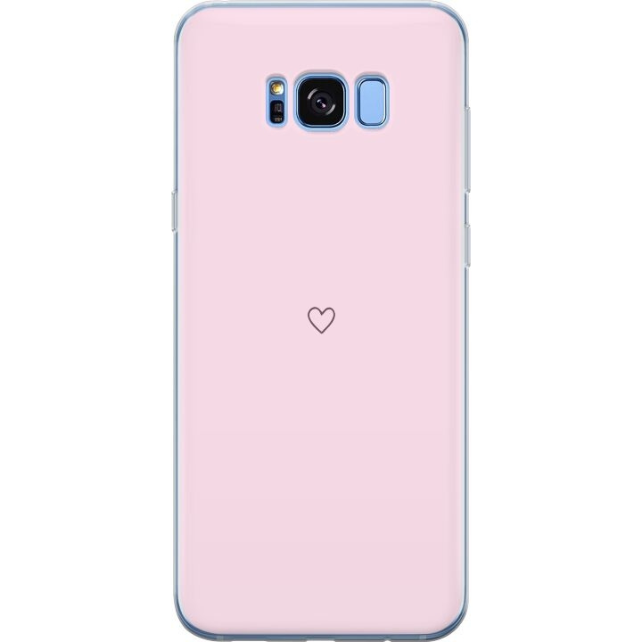 Mobiele hoes voor Samsung Galaxy S8 met Hart ontwerp in de groep SMARTPHONE & TABLETS / Mobielbescherming / Samsung bij TP E-commerce Nordic AB (A63189)