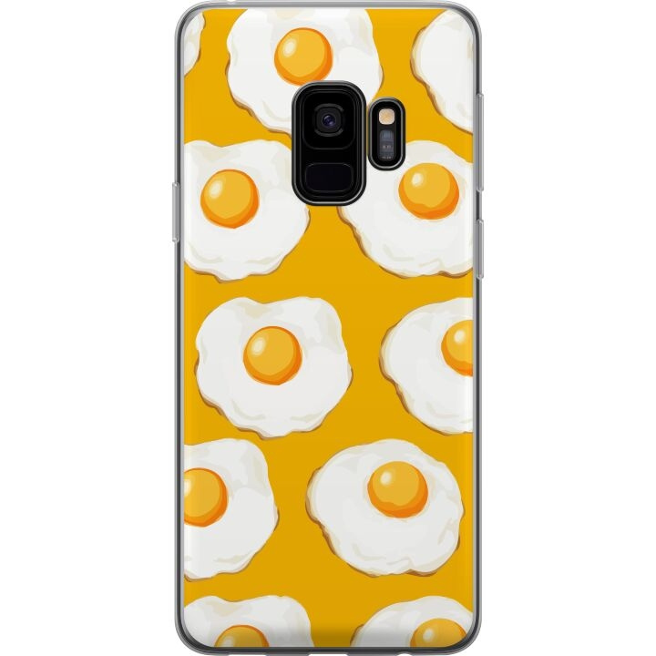 Mobiele hoes voor Samsung Galaxy S9 met Gebakken ei ontwerp in de groep SMARTPHONE & TABLETS / Mobielbescherming / Samsung bij TP E-commerce Nordic AB (A63253)