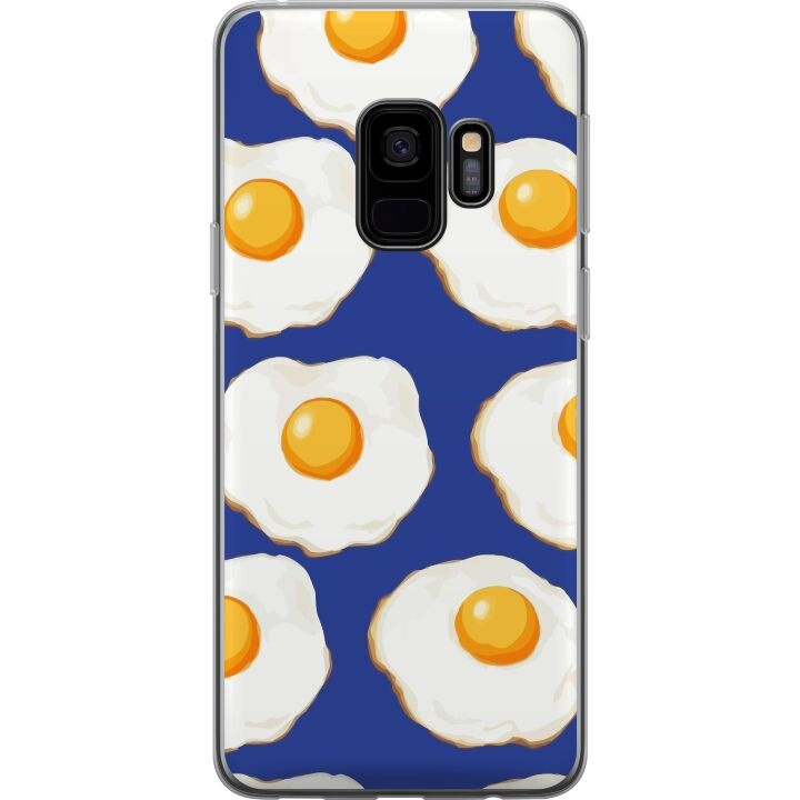 Mobiele hoes voor Samsung Galaxy S9 met Gebakken eieren ontwerp in de groep SMARTPHONE & TABLETS / Mobielbescherming / Samsung bij TP E-commerce Nordic AB (A63257)