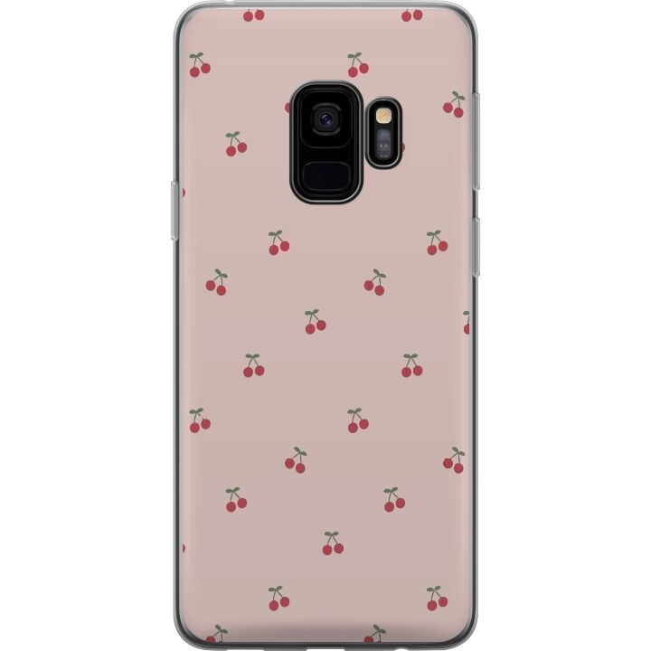 Mobiele hoes voor Samsung Galaxy S9 met Kersen ontwerp in de groep SMARTPHONE & TABLETS / Mobielbescherming / Samsung bij TP E-commerce Nordic AB (A63258)