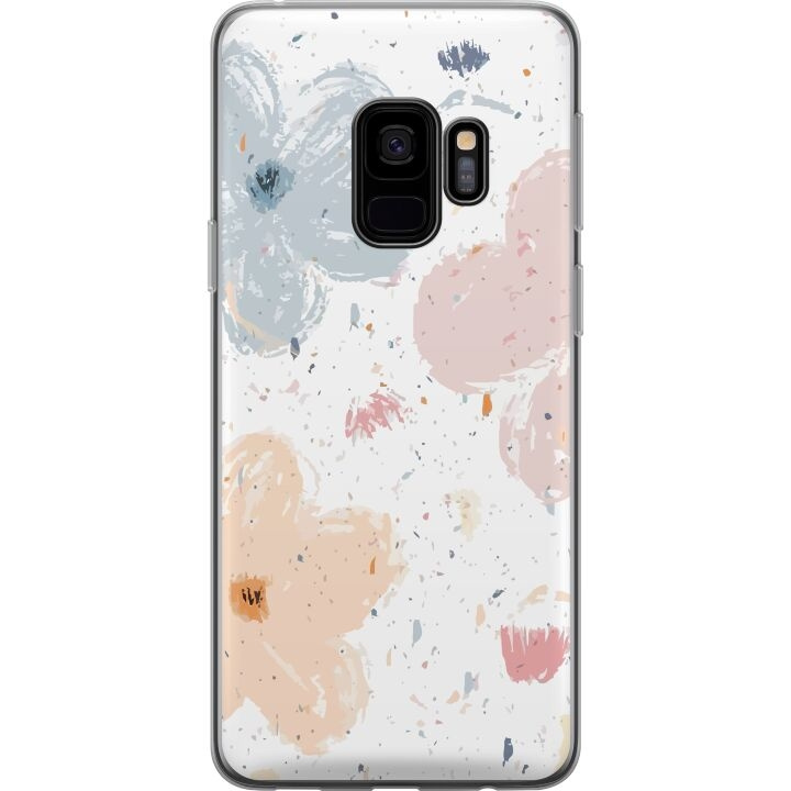 Mobiele hoes voor Samsung Galaxy S9 met Bloemen ontwerp in de groep SMARTPHONE & TABLETS / Mobielbescherming / Samsung bij TP E-commerce Nordic AB (A63263)