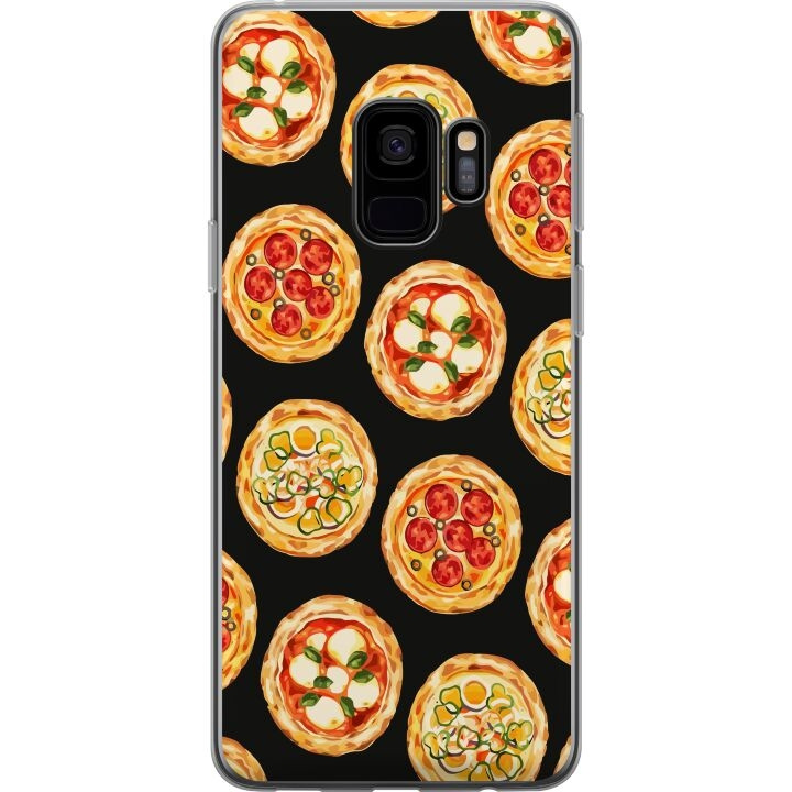 Mobiele hoes voor Samsung Galaxy S9 met Pizza ontwerp in de groep SMARTPHONE & TABLETS / Mobielbescherming / Samsung bij TP E-commerce Nordic AB (A63264)