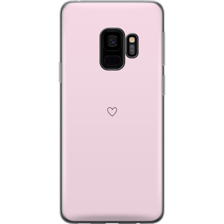 Mobiele hoes voor Samsung Galaxy S9 met Hart ontwerp in de groep SMARTPHONE & TABLETS / Mobielbescherming / Samsung bij TP E-commerce Nordic AB (A63270)