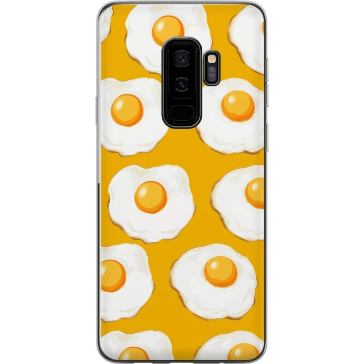 Mobiele hoes voor Samsung Galaxy S9+ met Gebakken ei ontwerp in de groep SMARTPHONE & TABLETS / Mobielbescherming / Samsung bij TP E-commerce Nordic AB (A63307)