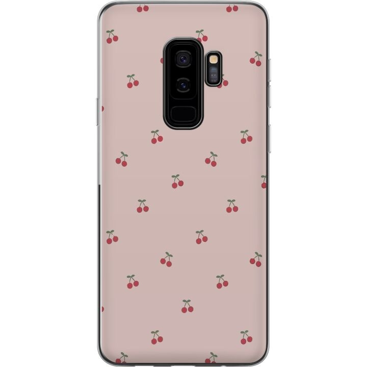 Mobiele hoes voor Samsung Galaxy S9+ met Kersen ontwerp in de groep SMARTPHONE & TABLETS / Mobielbescherming / Samsung bij TP E-commerce Nordic AB (A63312)