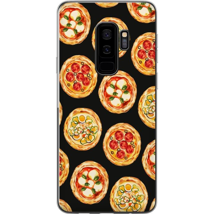 Mobiele hoes voor Samsung Galaxy S9+ met Pizza ontwerp in de groep SMARTPHONE & TABLETS / Mobielbescherming / Samsung bij TP E-commerce Nordic AB (A63318)