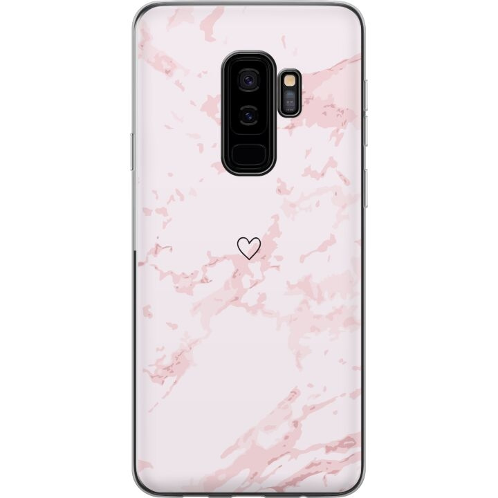 Mobiele hoes voor Samsung Galaxy S9+ met Roze Hart ontwerp in de groep SMARTPHONE & TABLETS / Mobielbescherming / Samsung bij TP E-commerce Nordic AB (A63328)