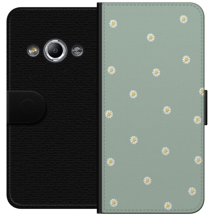 Portemonnee-hoesje voor Samsung Galaxy Xcover 3 met Priesterkragen ontwerp in de groep SMARTPHONE & TABLETS / Mobielbescherming / Samsung bij TP E-commerce Nordic AB (A63336)