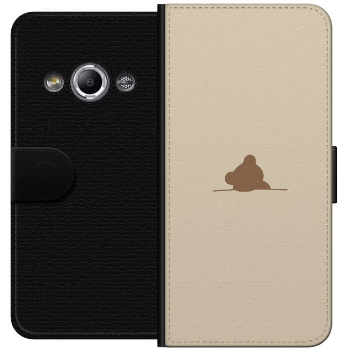 Portemonnee-hoesje voor Samsung Galaxy Xcover 3 met Nalle ontwerp in de groep SMARTPHONE & TABLETS / Mobielbescherming / Samsung bij TP E-commerce Nordic AB (A63352)