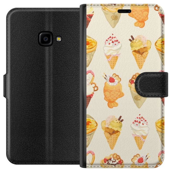 Portemonnee-hoesje voor Samsung Galaxy Xcover 4 met Glasachtig ontwerp in de groep SMARTPHONE & TABLETS / Mobielbescherming / Samsung bij TP E-commerce Nordic AB (A63370)