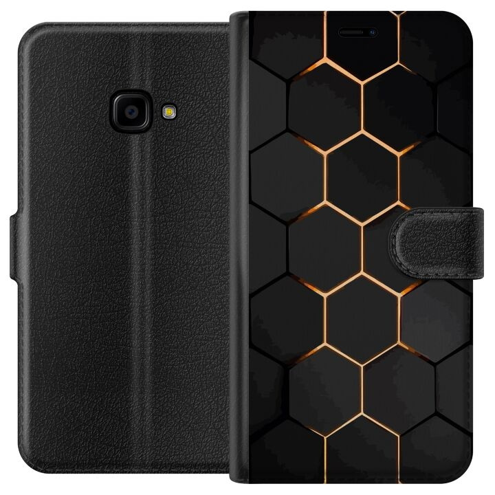 Portemonnee-hoesje voor Samsung Galaxy Xcover 4 met Luxe Patroon ontwerp in de groep SMARTPHONE & TABLETS / Mobielbescherming / Samsung bij TP E-commerce Nordic AB (A63384)