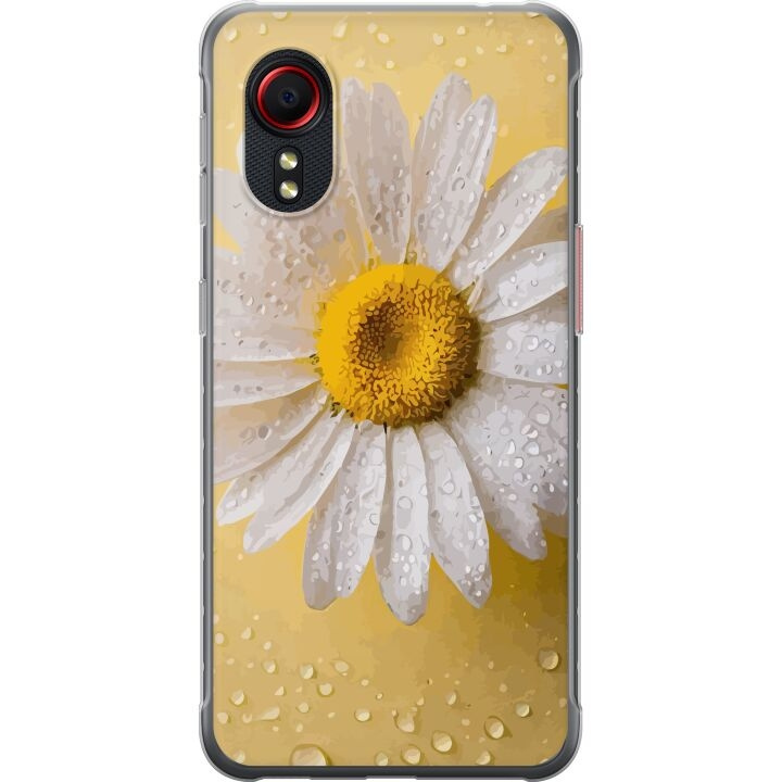 Mobiele hoes voor Samsung Galaxy Xcover 5 met Porseleinbloem ontwerp in de groep SMARTPHONE & TABLETS / Mobielbescherming / Samsung bij TP E-commerce Nordic AB (A63440)