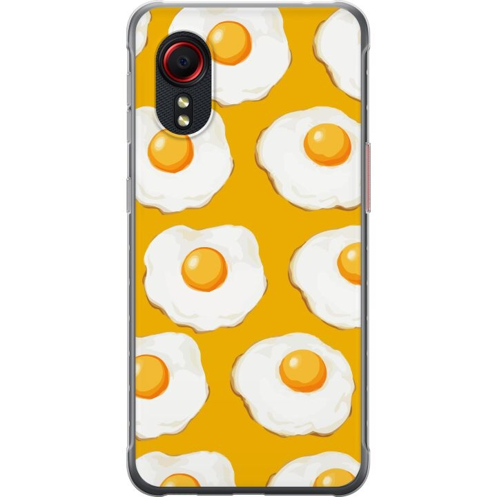 Mobiele hoes voor Samsung Galaxy Xcover 5 met Gebakken ei ontwerp in de groep SMARTPHONE & TABLETS / Mobielbescherming / Samsung bij TP E-commerce Nordic AB (A63442)