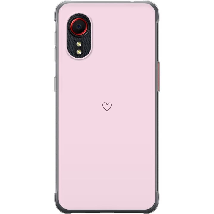 Mobiele hoes voor Samsung Galaxy Xcover 5 met Hart ontwerp in de groep SMARTPHONE & TABLETS / Mobielbescherming / Samsung bij TP E-commerce Nordic AB (A63459)