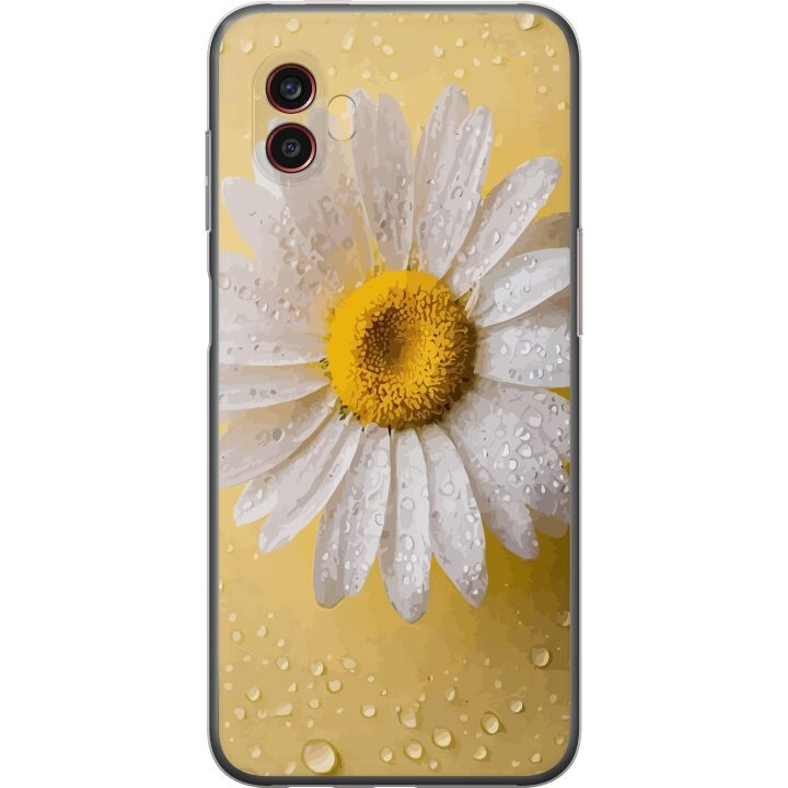 Mobiele hoes voor Samsung Galaxy Xcover6 Pro met Porseleinbloem ontwerp in de groep SMARTPHONE & TABLETS / Mobielbescherming / Samsung bij TP E-commerce Nordic AB (A63467)