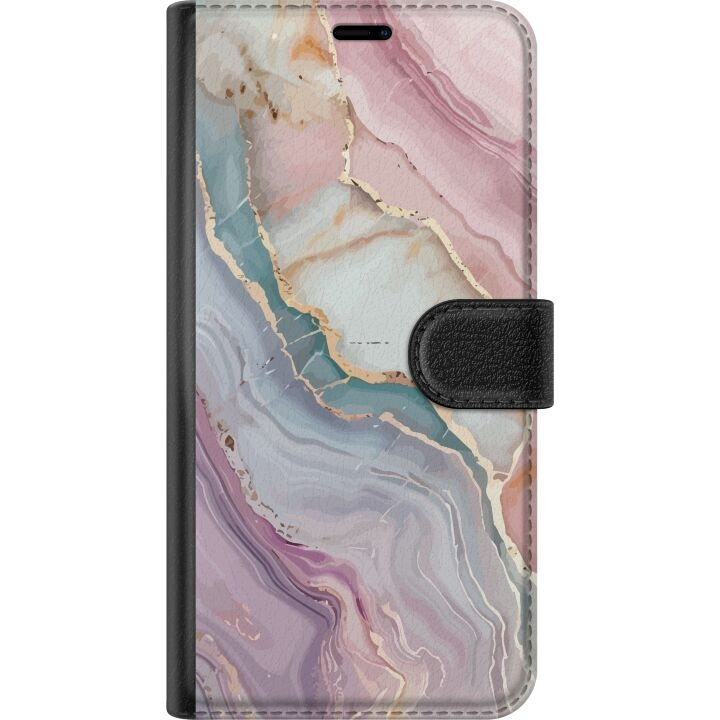 Portemonnee-hoesje voor Samsung Galaxy Xcover7 met Marmer ontwerp in de groep SMARTPHONE & TABLETS / Mobielbescherming / Samsung bij TP E-commerce Nordic AB (A63516)