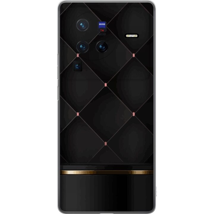 Mobiele hoes voor vivo X80 Pro met Luxe lijn ontwerp in de groep SMARTPHONE & TABLETS / Mobielbescherming / vivo bij TP E-commerce Nordic AB (A63698)