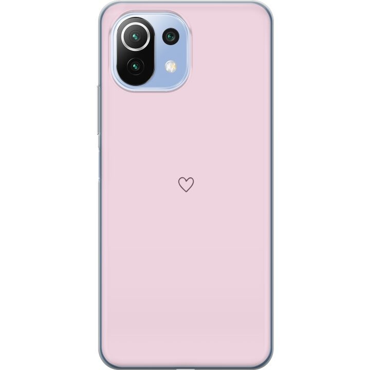 Mobiele hoes voor Xiaomi 11 Lite 5G NE met Hart ontwerp in de groep SMARTPHONE & TABLETS / Mobielbescherming / Xiaomi bij TP E-commerce Nordic AB (A63729)