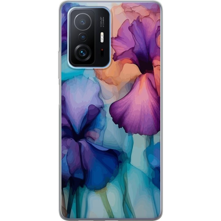 Mobiele hoes voor Xiaomi 11T met Magische bloemen ontwerp in de groep SMARTPHONE & TABLETS / Mobielbescherming / Xiaomi bij TP E-commerce Nordic AB (A63767)