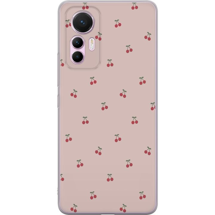 Mobiele hoes voor Xiaomi 12 Lite met Kersen ontwerp in de groep SMARTPHONE & TABLETS / Mobielbescherming / Xiaomi bij TP E-commerce Nordic AB (A63879)