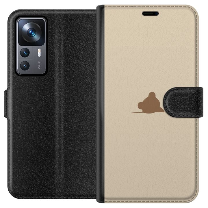 Portemonnee-hoesje voor Xiaomi 12T met Nalle ontwerp in de groep SMARTPHONE & TABLETS / Mobielbescherming / Xiaomi bij TP E-commerce Nordic AB (A63973)