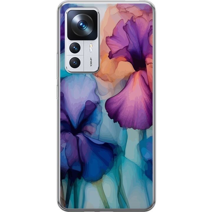 Mobiele hoes voor Xiaomi 12T met Magische bloemen ontwerp in de groep SMARTPHONE & TABLETS / Mobielbescherming / Xiaomi bij TP E-commerce Nordic AB (A63983)