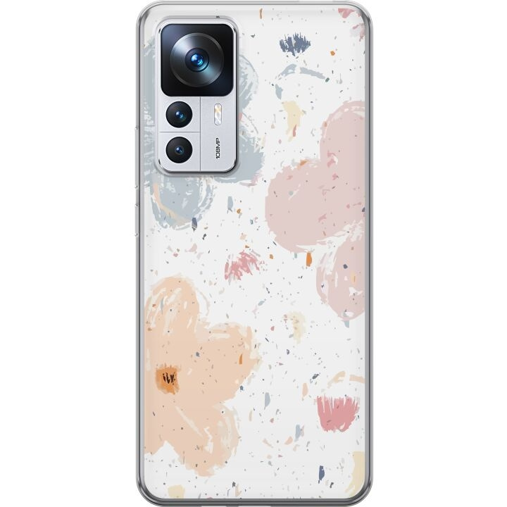 Mobiele hoes voor Xiaomi 12T met Bloemen ontwerp in de groep SMARTPHONE & TABLETS / Mobielbescherming / Xiaomi bij TP E-commerce Nordic AB (A63992)