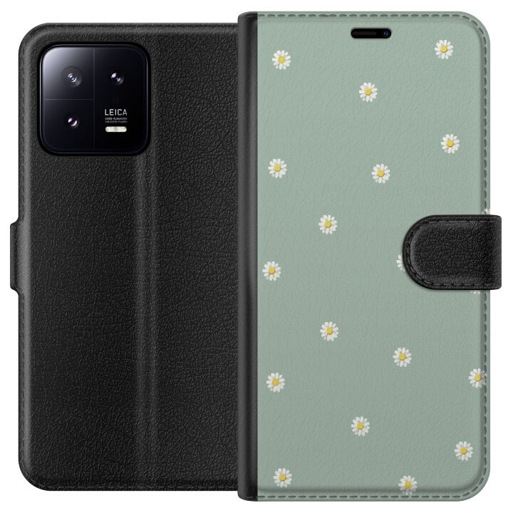 Portemonnee-hoesje voor Xiaomi 13 met Priesterkragen ontwerp in de groep SMARTPHONE & TABLETS / Mobielbescherming / Xiaomi bij TP E-commerce Nordic AB (A64065)