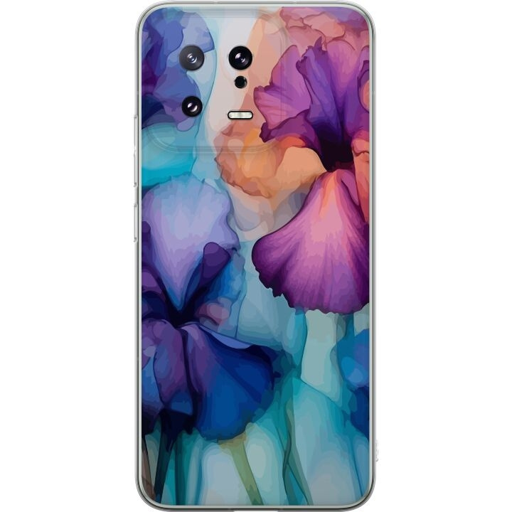 Mobiele hoes voor Xiaomi 13 met Magische bloemen ontwerp in de groep SMARTPHONE & TABLETS / Mobielbescherming / Xiaomi bij TP E-commerce Nordic AB (A64091)