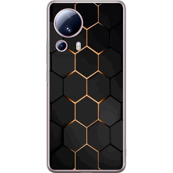 Mobiele hoes voor Xiaomi 13 Lite met Luxe Patroon ontwerp in de groep SMARTPHONE & TABLETS / Mobielbescherming / Xiaomi bij TP E-commerce Nordic AB (A64167)