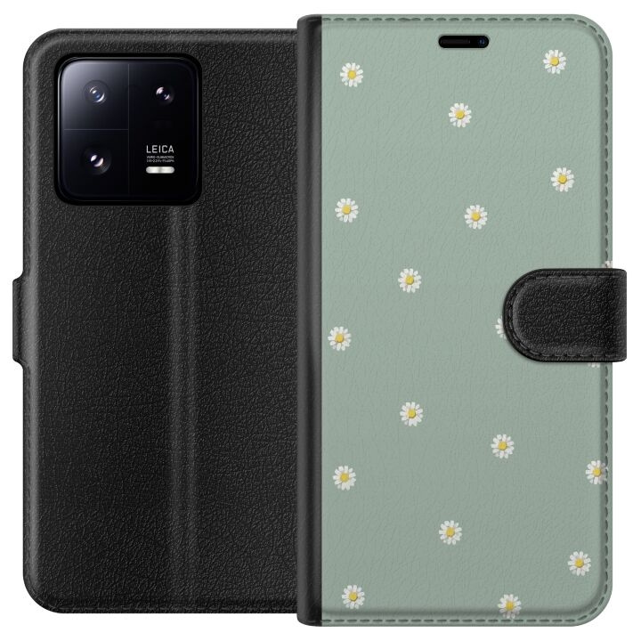 Portemonnee-hoesje voor Xiaomi 13 Pro met Priesterkragen ontwerp in de groep SMARTPHONE & TABLETS / Mobielbescherming / Xiaomi bij TP E-commerce Nordic AB (A64173)