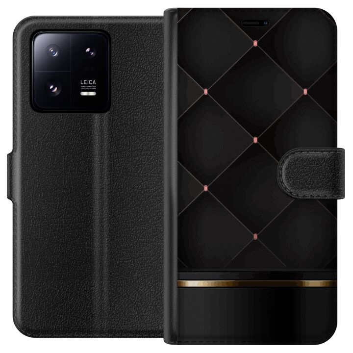 Portemonnee-hoesje voor Xiaomi 13 Pro met Luxe lijn ontwerp in de groep SMARTPHONE & TABLETS / Mobielbescherming / Xiaomi bij TP E-commerce Nordic AB (A64184)