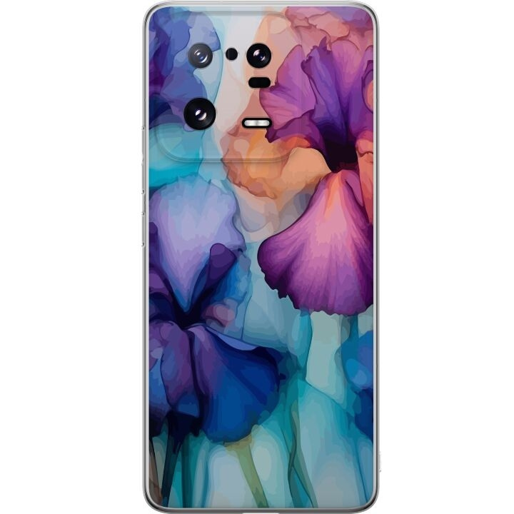 Mobiele hoes voor Xiaomi 13 Pro met Magische bloemen ontwerp in de groep SMARTPHONE & TABLETS / Mobielbescherming / Xiaomi bij TP E-commerce Nordic AB (A64199)